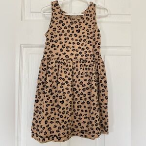 H&M Kids Dress with Black Leopard Spots
